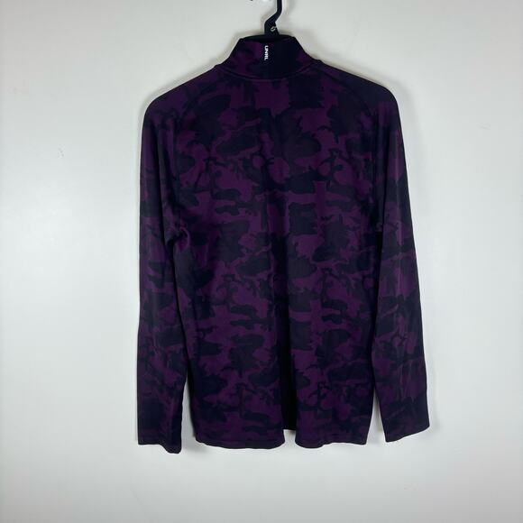 UNRL 1/4 Zip Pullover Sweatshirt Mens M Camouflage Minnesota Golf Performance - Picture 4 of 6